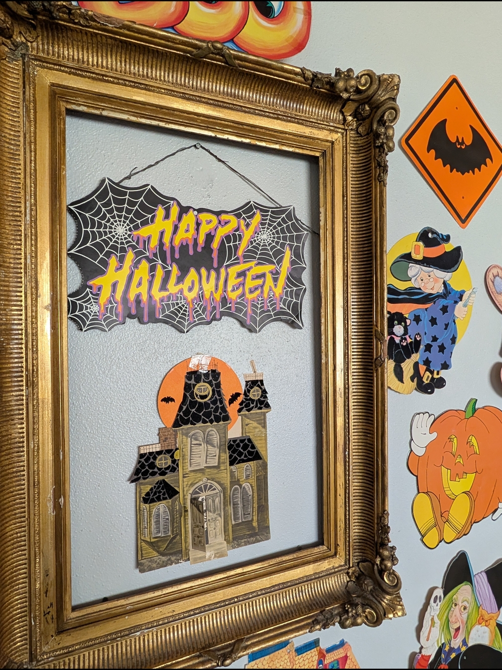 Vtg Lot 1980s-90s Halloween Wall Dicuts - Picture 3 of 10